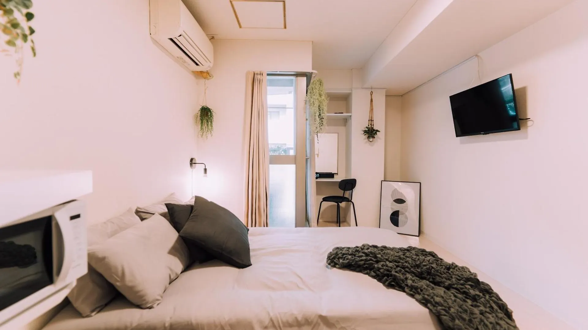 アパート Minimalist Loft Namba Compact Studio With A 24-Hour Gym Ma202 大阪市